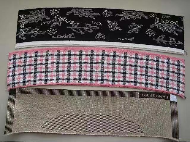 提花题字翻针罗纹